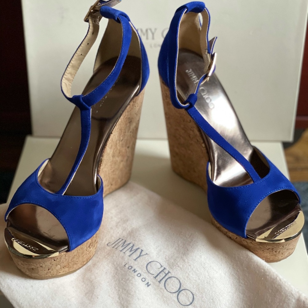 Jimmy Choo Wedge Sandals